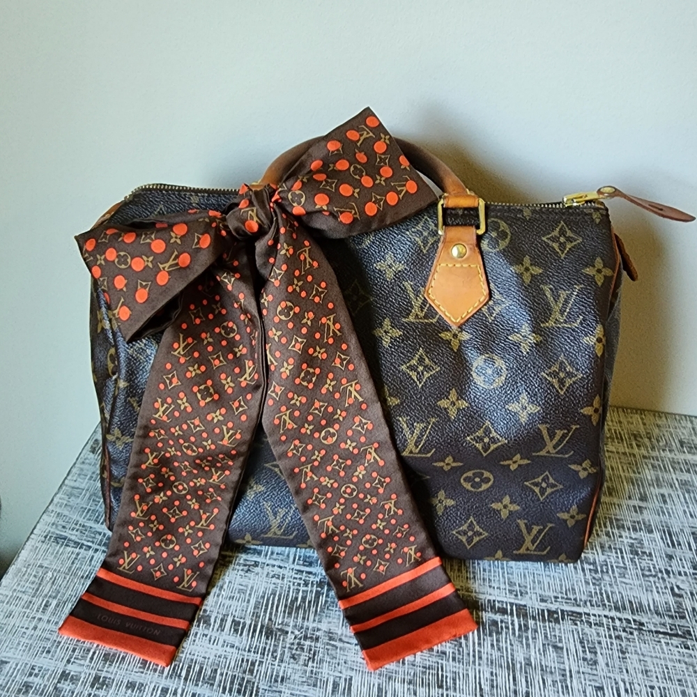 Louis Vuitton Perforated Bandeau Red/Orange ~ Limited Edition - Picture 8 of 8